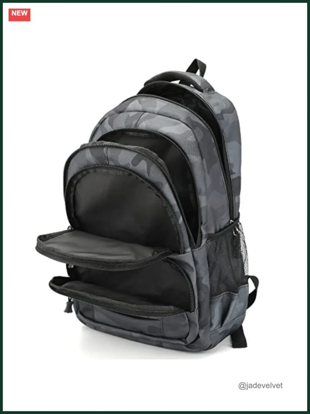Laptop Backpack Waterproof Nylon School Travel